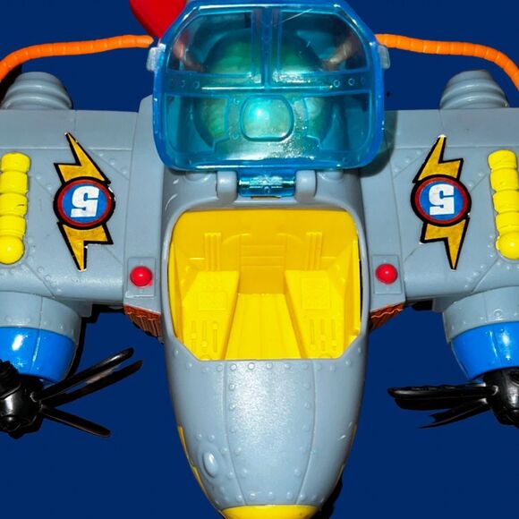 Fisher Price Imaginext Sky Racers Tornado Prop Plane Jet Airplane Fighter 2009 - Picture 4 of 16